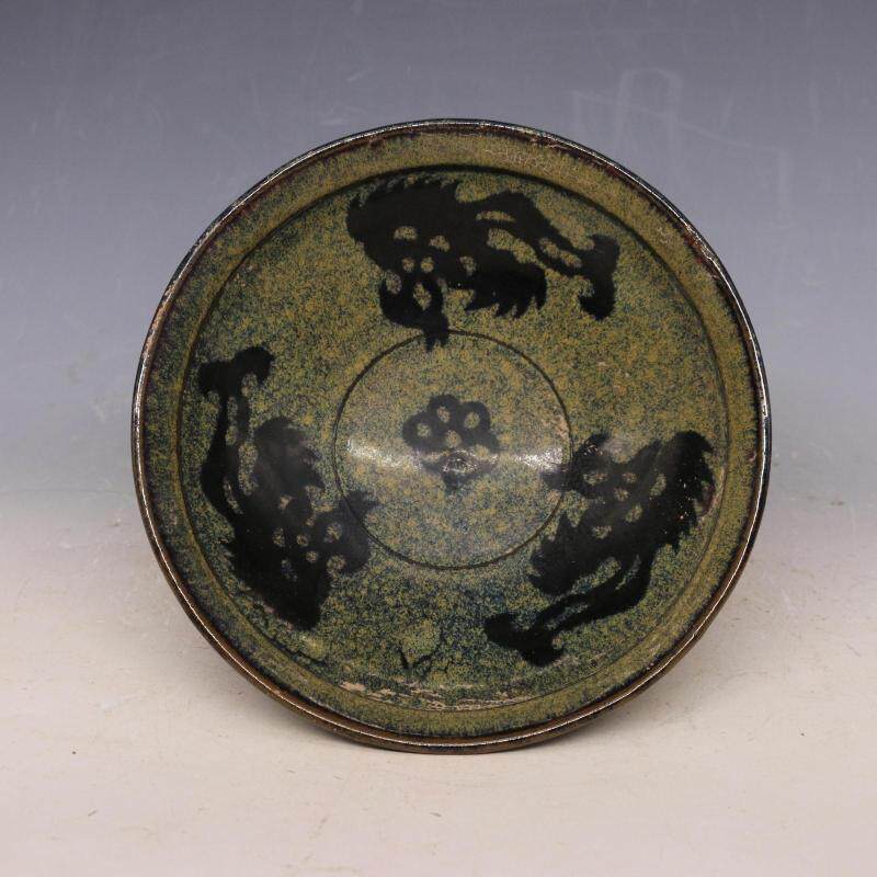 Collectible Vintage Wine - Mangkuk teh bermotif phoenix yang dilukis