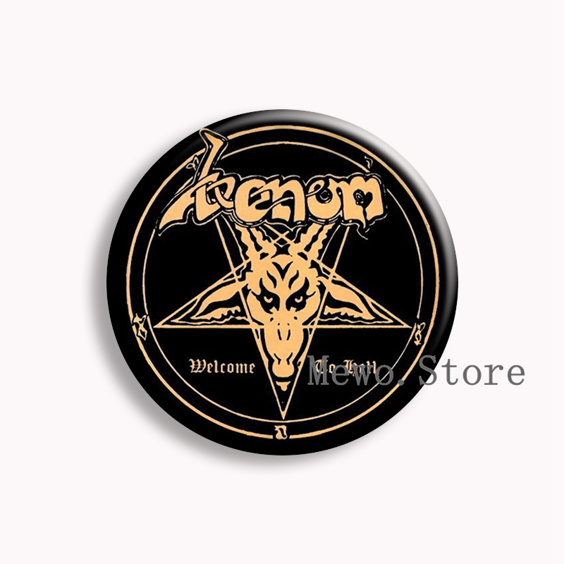 Rock Mayhem Band kancing lembu - Vintage Collectible Pins ulasan dan harga