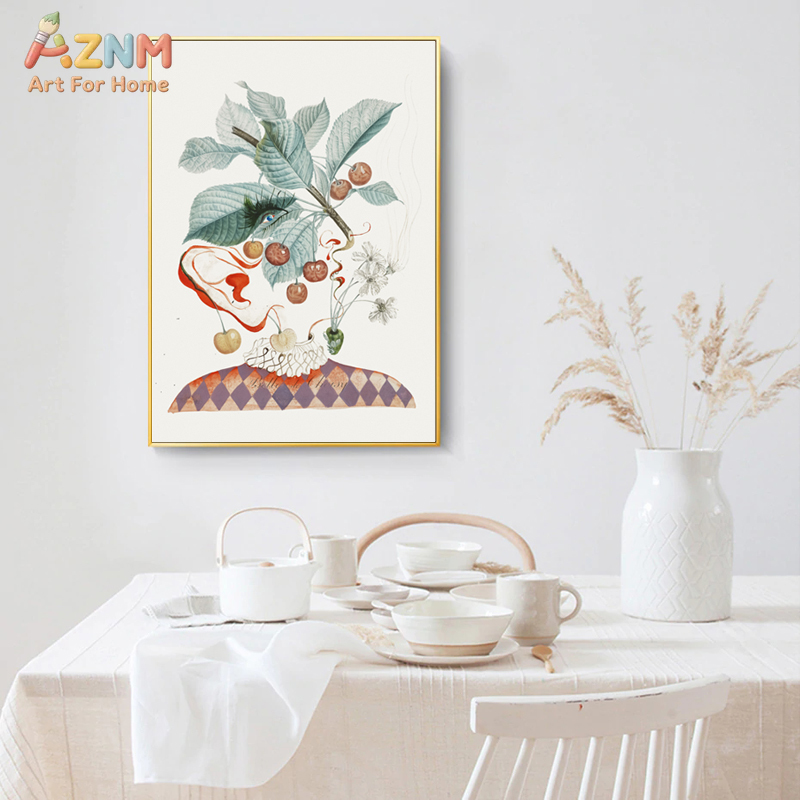 AZNM Seni Dinding Kanvas Gamba - Vintage Things Collection ulasan dan harga