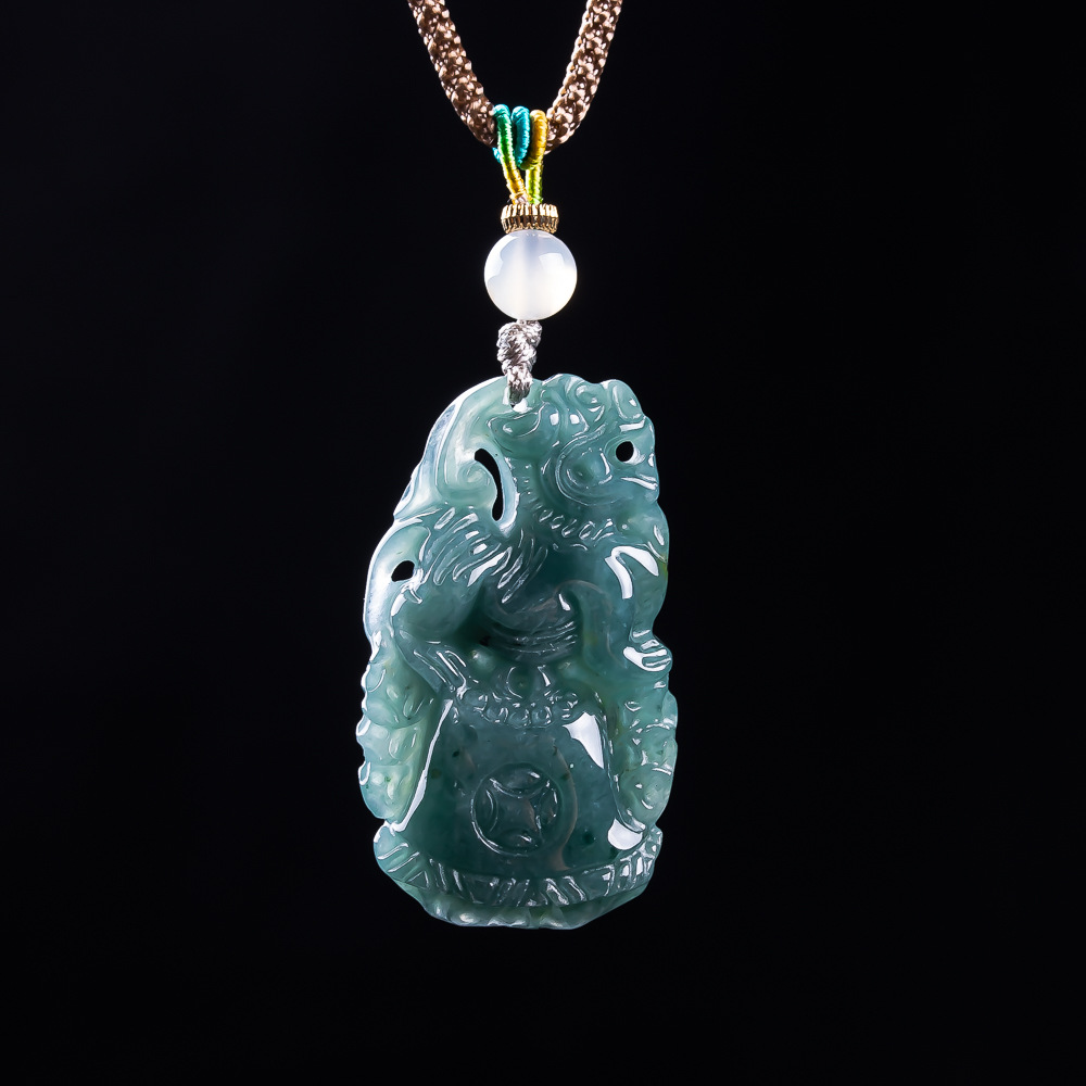Liontin Pixiu Giok Burma Desai - Vintage Necklace ulasan dan harga
