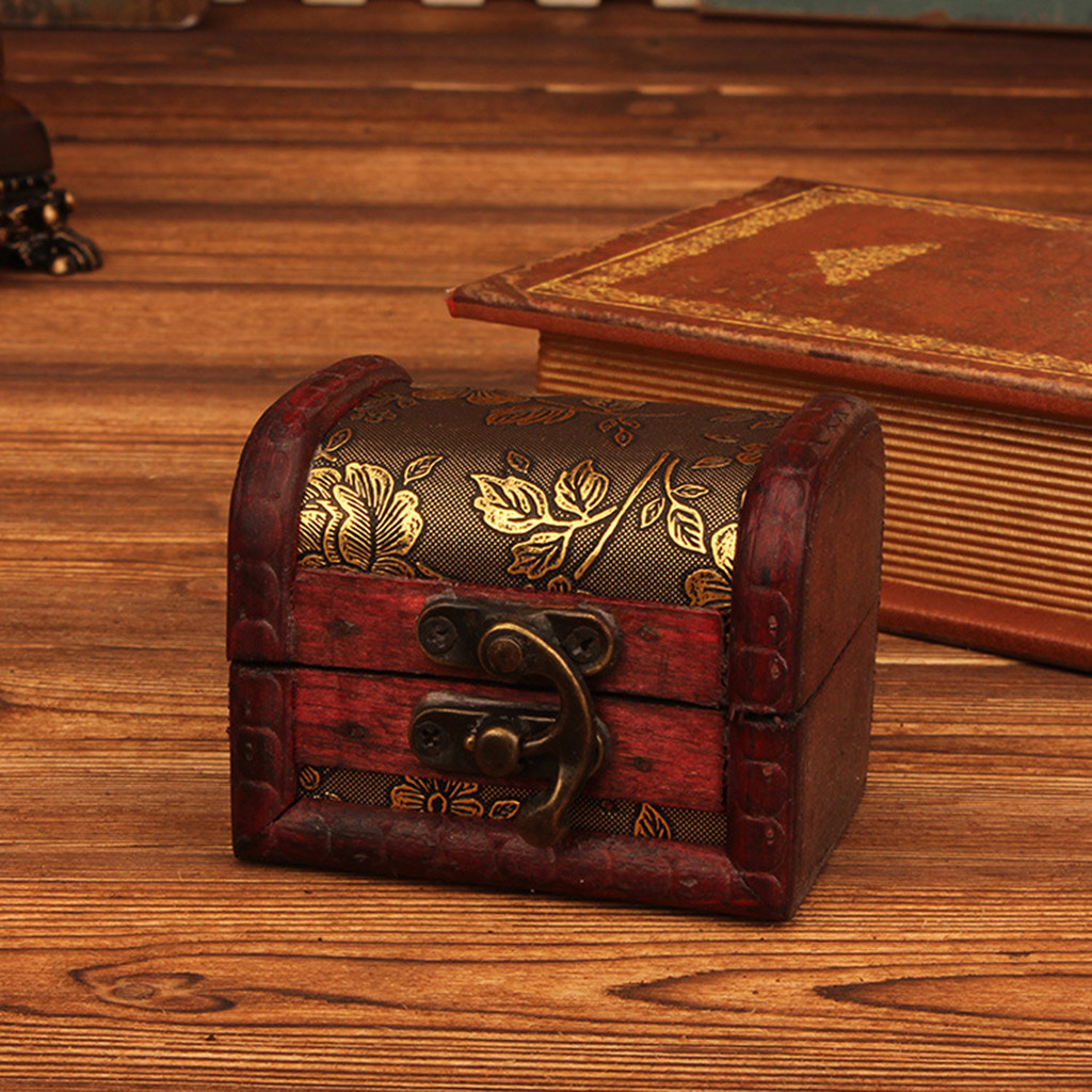Kotak Perhiasan Kayu Antik Gay - Vintage Item ulasan dan harga