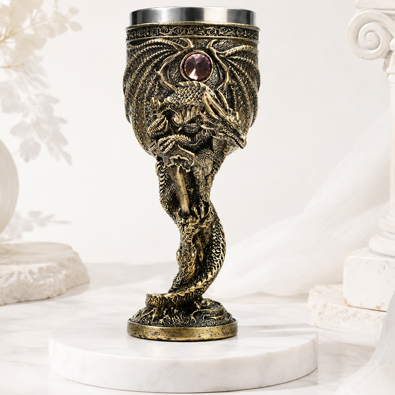 Gelas Naga Vintage dengan Lapi - Collectible Vintage Wine ulasan dan harga