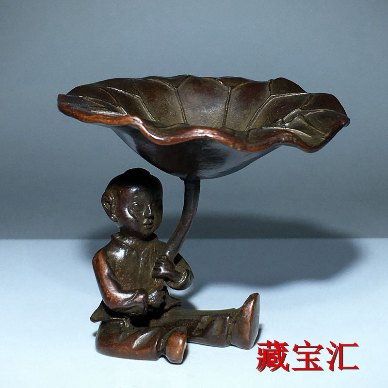 Patung Perunggu Daun Teratai A - Vintage And Collectible Items ulasan dan harga
