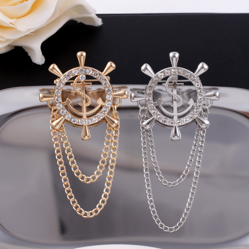 Lencana jas vintage, rantai be - Vintage Things Collection ulasan dan harga